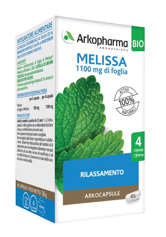 ARKOCPS MELISSA 45 CAPSULE BIO - Farmacianuova.eu