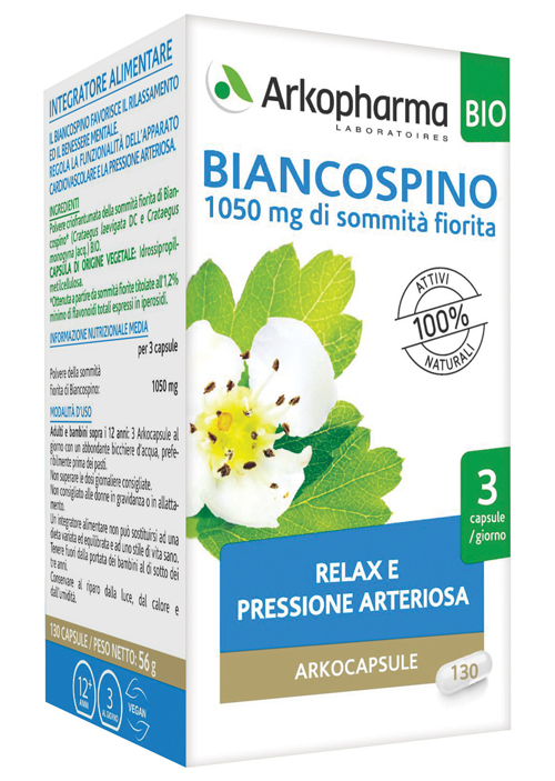 ARKO CAPSULE BIANCOSPINO BIO 45 CAPSULE - Farmacianuova.eu
