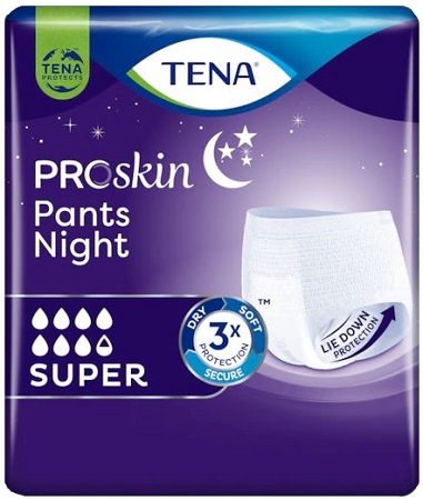 PANNOLONE PULL UP NOTTE TENA PANTS NIGHT M 10 PEZZI - Farmacianuova.eu