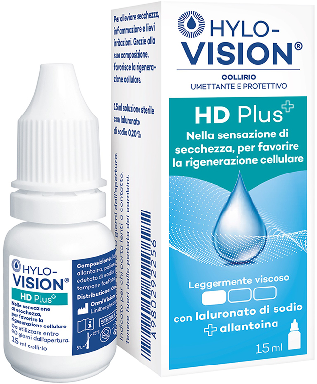 HYLOVISION HD PLUS COLLIRIO UMETTANTE E PROTETTIVO 15 ML - Farmacianuova.eu