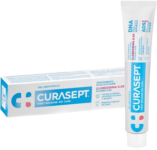 CURASEPT DENTIFRICIO 0,05 75 ML ADS+DNA - Farmacianuova.eu
