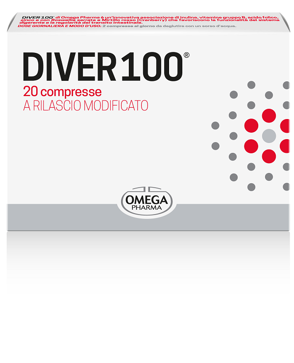 DIVER 100 20 COMPRESSE - Farmacianuova.eu