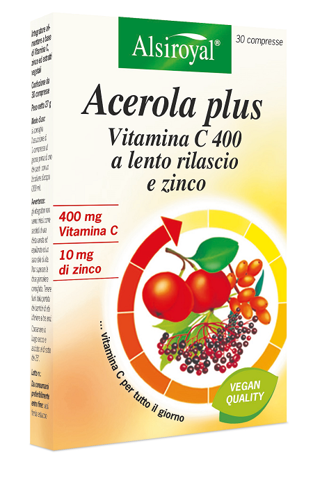 ACEROLA 400 PLUS 30 COMPRESSE - Farmacianuova.eu