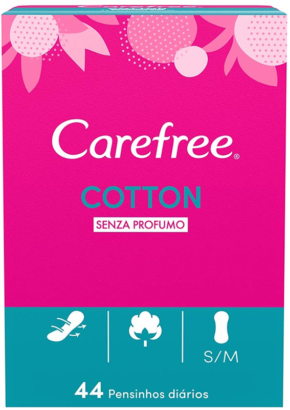 CAREFREE COTTON SALVASLIP 44 PEZZI - Farmacianuova.eu