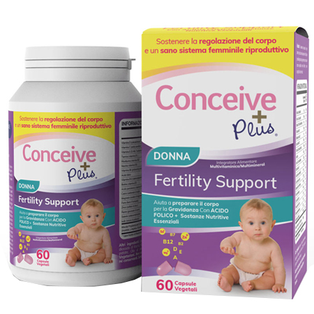 CONCEIVE PLUS SUPPORTO FERTILITA' FEMMINILE 60 CAPSULE - Farmacianuova.eu