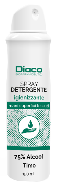 SPRAY DETERGENTE IGIENIZZANTE MANI E SUPERFICI SPRAY 150 ML - Farmacianuova.eu