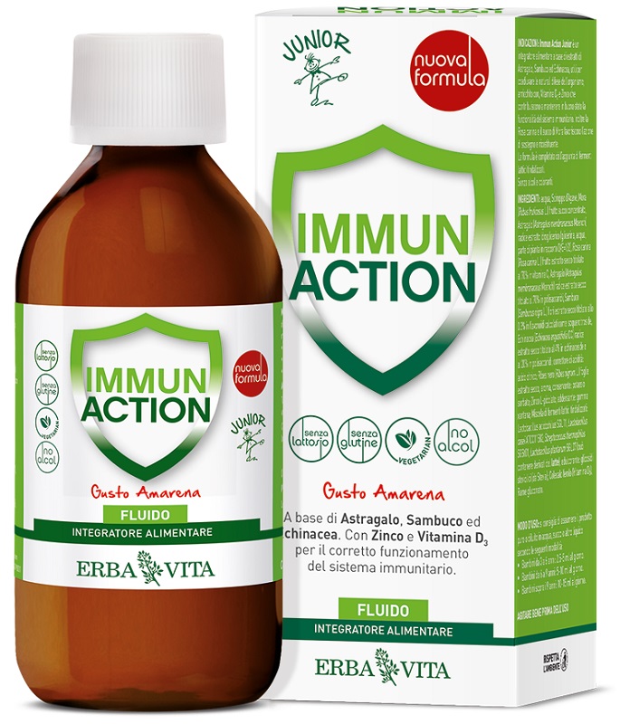 IMMUN ACTION FLUIDO JUNIOR 200 ML - Farmacianuova.eu