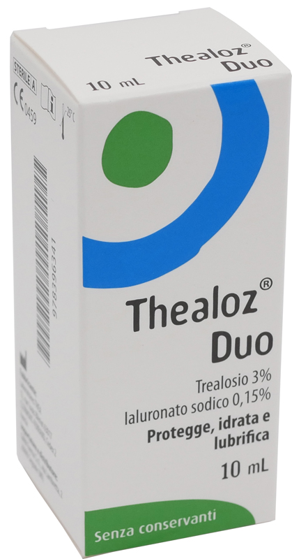 SOLUZIONE OCULARE THEALOZ DUO 10 ML - Farmacianuova.eu
