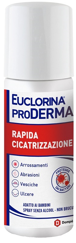 EUCLORINA PRODERMA RAPIDA CICATRIZZAZIONE SPRAY 125 ML - Farmacianuova.eu