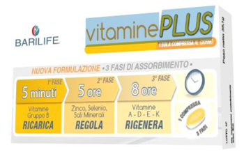 BARILIFE VITAMINE PLUS 30 COMPRESSE TRIFASE - Farmacianuova.eu