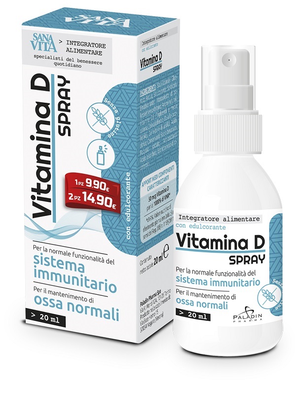 SANAVITA VITAMINA D SPRAY - Farmacianuova.eu