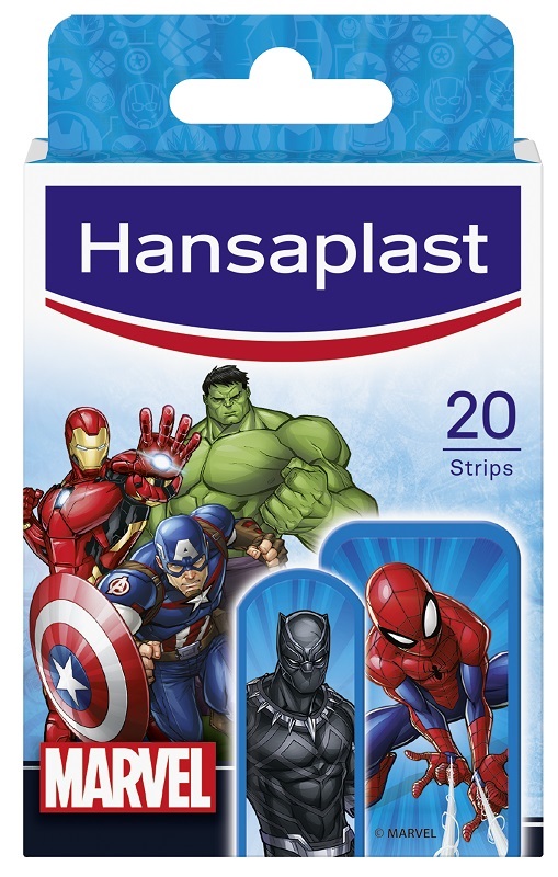 CEROTTO HANSAPLAST MARVEL 20 PEZZI - Farmacianuova.eu