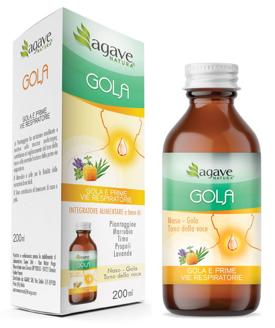 AGAVE NATURA SCIROPPO GOLA 200 ML - Farmacianuova.eu