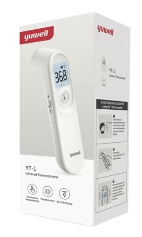 TERMOMETRO INFRAROSSI YT-1 1 PEZZO - Farmacianuova.eu