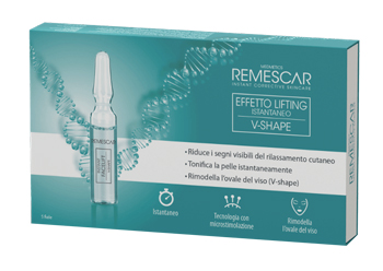 REMESCAR EFFETTO LIFTING ISTANTANEO V-SHAPE 5 FIALE X 2 ML - Farmacianuova.eu