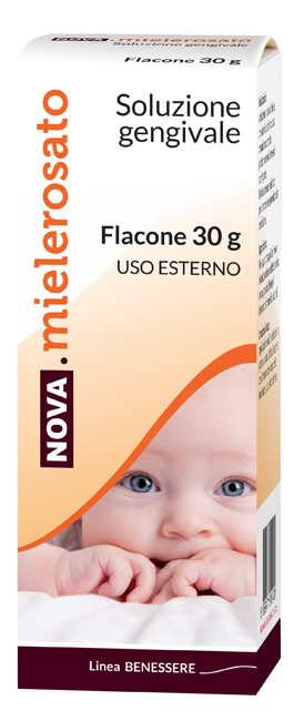 NOVA MIELEROSATO SOLUZIONE GENGIVALE 30 G - Farmacianuova.eu