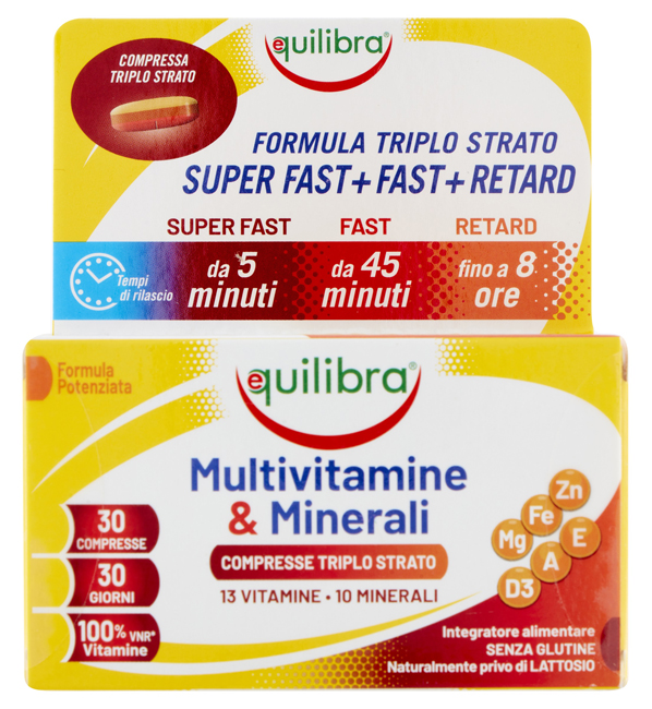 MULTIVITAMINE&MINERALI 30 COMPRESSE - Farmacianuova.eu