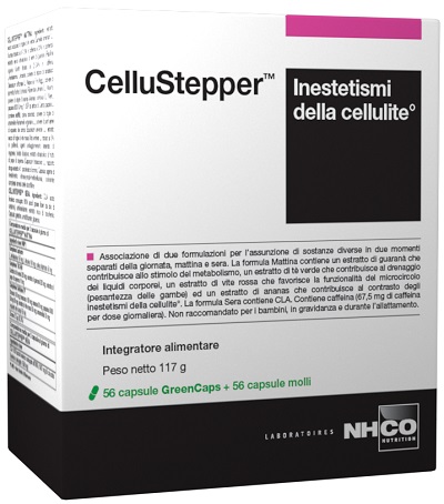 NHCO CELLUSTEPPER 56 CAPSULE GREENCAPS + 56 CAPSULE MOLLI (scadenza 06.2025) - Farmacianuova.eu