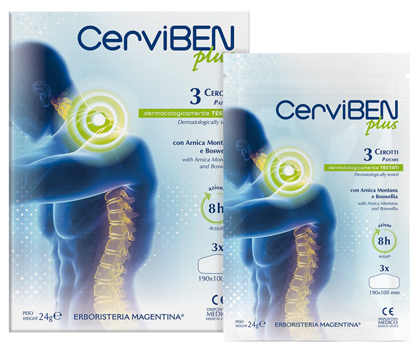 CERVIBEN CEROTTO 3 PEZZI - Farmacianuova.eu