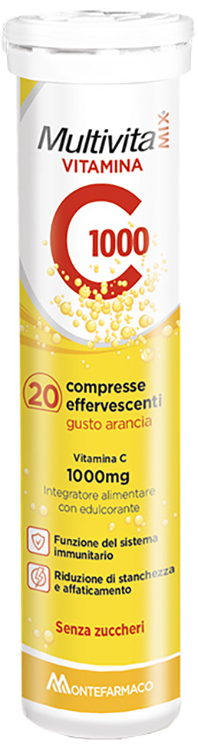 MULTIVITAMIX VIT C 1000 20 COMPRESSE EFFERVESCENTI - Farmacianuova.eu