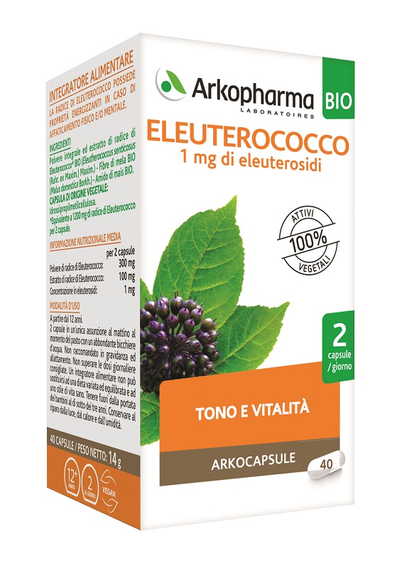 ARKOCAPS ELEUTEROCOCCO BIO 40 CAPSULE - Farmacianuova.eu