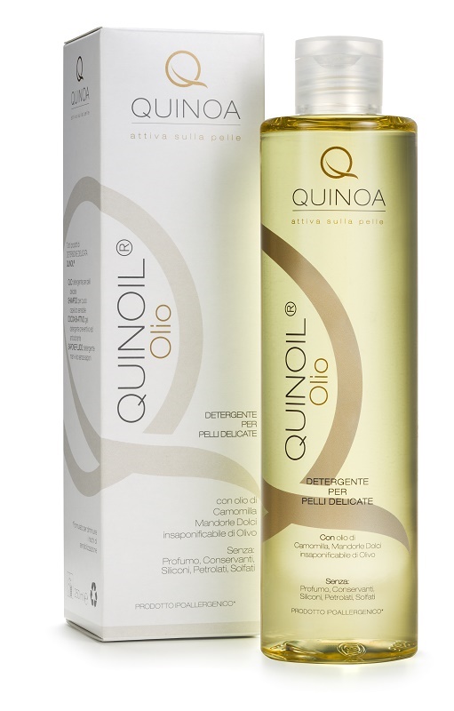 QUINOA QUINOIL OLIO DETERGENTE PER PELLI DELICATE 200 ML - Farmacianuova.eu
