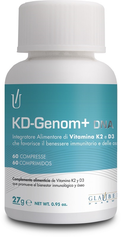 GLAUBER PHARMA KD-GENOM+ DNA 60 COMPRESSE - Farmacianuova.eu