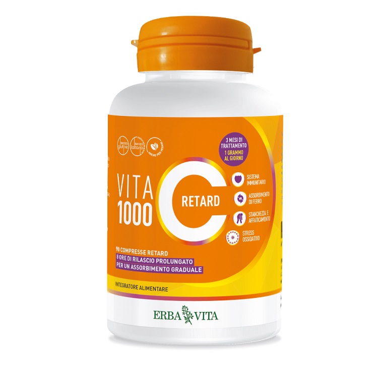 VITA C 1000 RETARD 90 COMPRESSE - Farmacianuova.eu