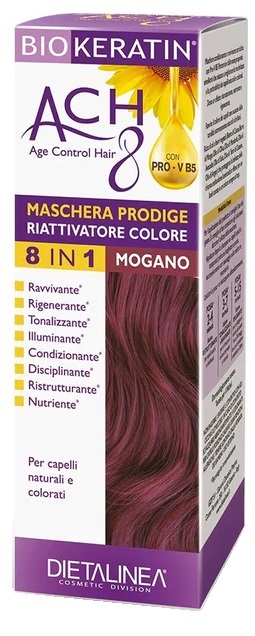 BIOKERATIN ACH8 MASCHERA PRODIGE RIATTIVATORE COLORE MOGANO 150 ML - Farmacianuova.eu