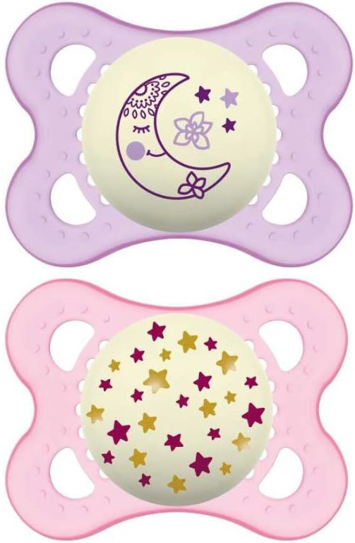 MAM NIGHT SUCCHIETTO 2-6 MESI SILICONE DOPPIO FEMMINA - Farmacianuova.eu