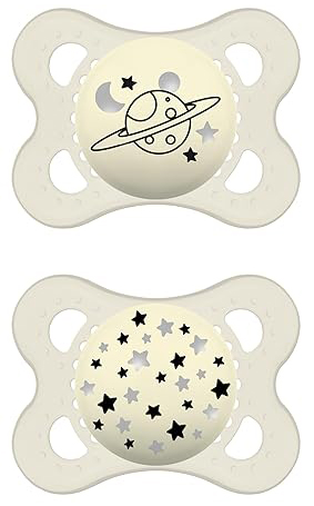 MAM NIGHT SUCCHIETTO 2-6 MESI SILICONE DOPPIO NEUTRO - Farmacianuova.eu