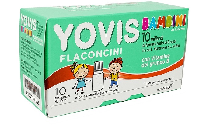 YOVIS BAMBINI FRAGOLA 10 FLACONCINI DA 10 ML - Farmacianuova.eu