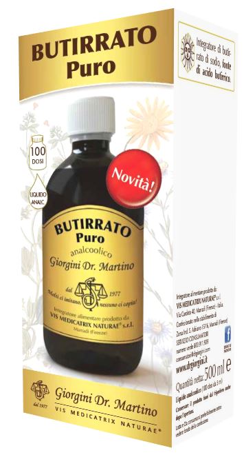 BUTIRRATO PURO LIQUIDO ANALCOLICO 500 ML - Farmacianuova.eu