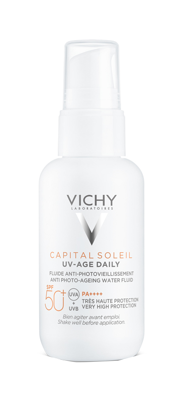 CAPITAL SOLEIL UV-AGE FLUIDO ANTI-FOTOINVECCHIAMENTO SPF50+ 40 ML - Farmacianuova.eu