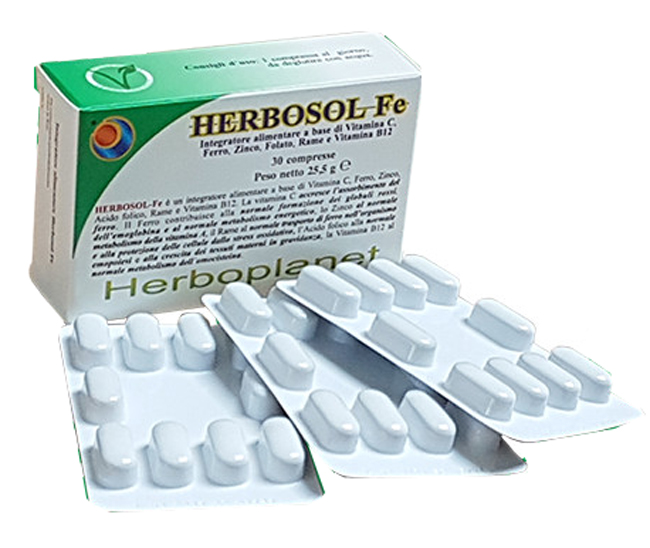 HERBOSOL FE 30 COMPRESSE - Farmacianuova.eu