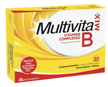 MULTIVITAMIX VIT COMPLESSO B 30 COMPRESSE BISTRATO - Farmacianuova.eu