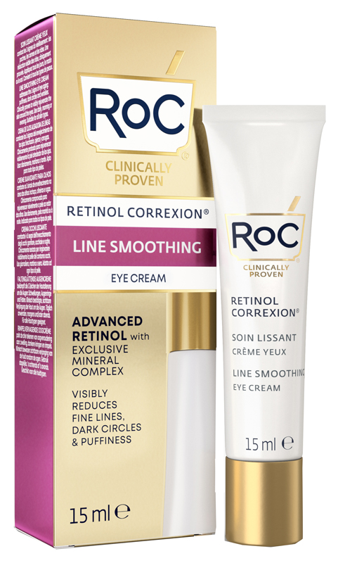 ROC RETINOL CORREXION LINE SMOOTHING CREMA OCCHI 15 ML - Farmacianuova.eu