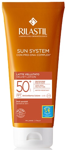 RILASTIL SUN SYSTEM PHOTO PROTECTION TERAPY SPF 50+ LATTE VELLUTANTE 200 ML - Farmacianuova.eu