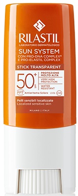 RILASTIL SUN SYSTEM PHOTO PROTECTION TERAPY SPF 50+ STICK TRASPARENTE 8,5 ML - Farmacianuova.eu