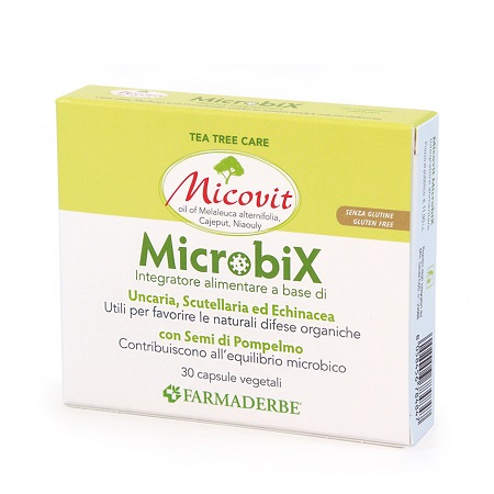 MICOVIT MICROBIX 30 CAPSULE - Farmacianuova.eu