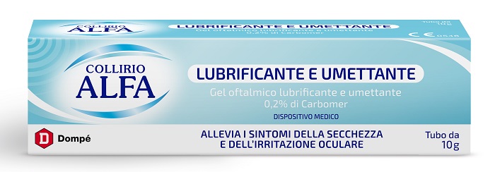COLLIRIO ALFA LUBRIFICANTE E UMETTANTE GEL 10 ML - Farmacianuova.eu