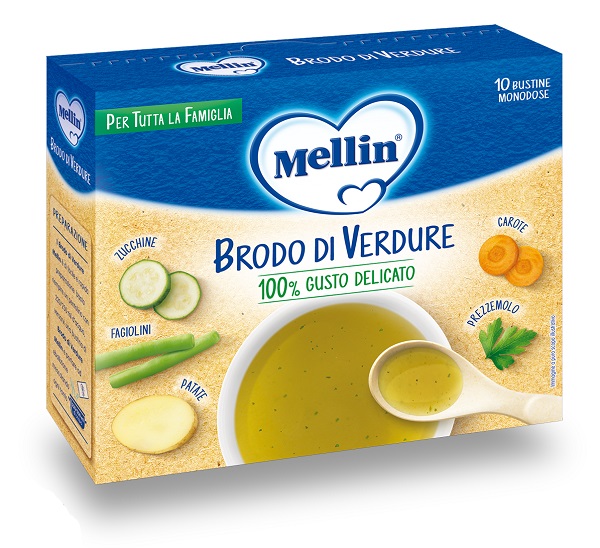 MELLIN BRODO DI VERDURE 10 X 8 G - Farmacianuova.eu