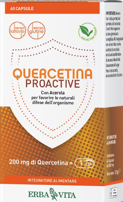 QUERCETINA PROACTIVE 60 CAPSULE - Farmacianuova.eu