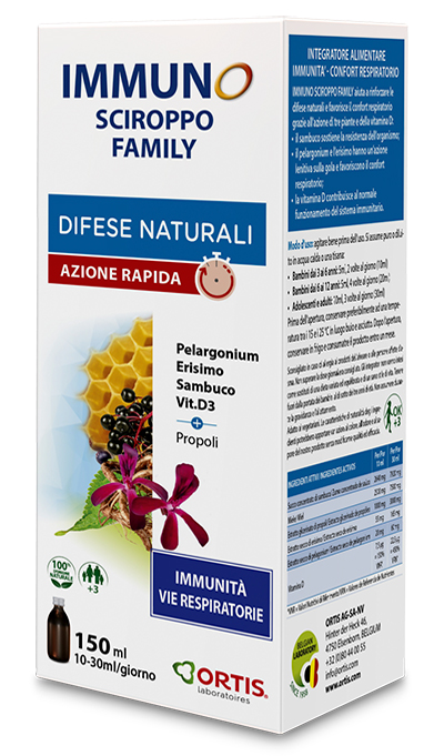IMMUNO SCIROPPO FAMILY 150 ML - Farmacianuova.eu