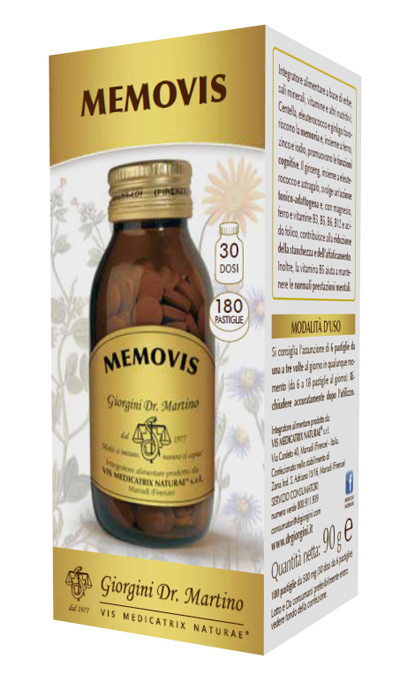 MEMOVIS 180 PASTIGLIE - Farmacianuova.eu