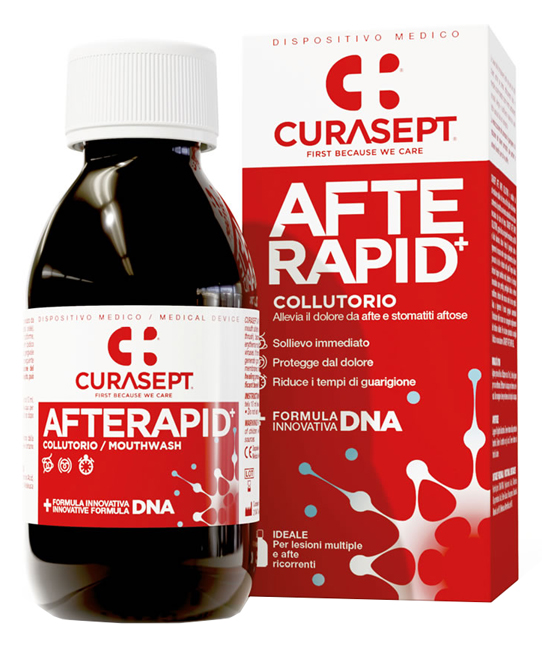 CURASEPT COLLUTORIO AFTE RAPID DNA 125 ML - Farmacianuova.eu
