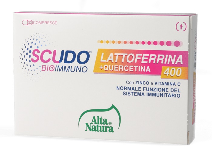 SCUDO LATTOFERRINA + QUERCETINA 400 30 COMPRESSE - Farmacianuova.eu