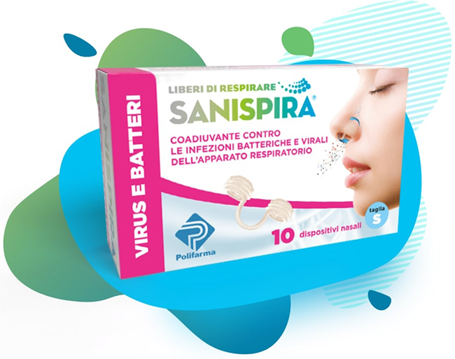 SANISPIRA VISUR & BATTERI FILTRO NASALE SMALL 10 PEZZI - Farmacianuova.eu
