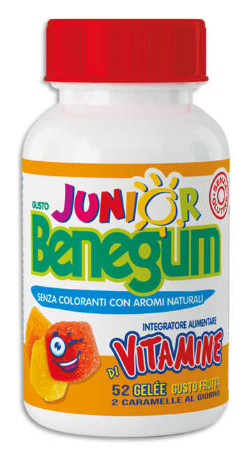 BENEGUM JUNIOR GELEE VITAMINE 52 CARAMELLE - Farmacianuova.eu