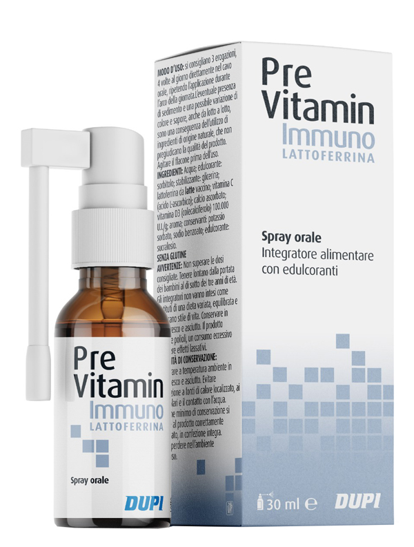 PREVITAMIN IMMUNO LATTOFERRINA 30 ML - Farmacianuova.eu